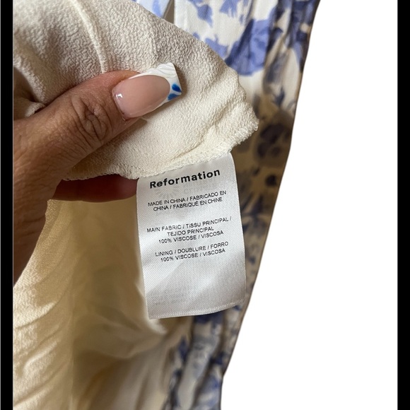 Reformation Twilight Dress Lucerne Size 4 - Picture 5 of 7